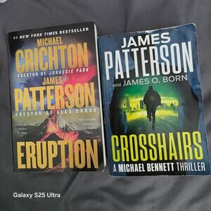 James Patterson Novels; Eruption & Crosshairs
